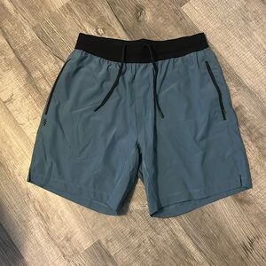Men's Blue Athletic Shorts